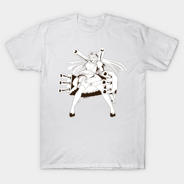 Gunship Cats T-Shirt by StacyLGage